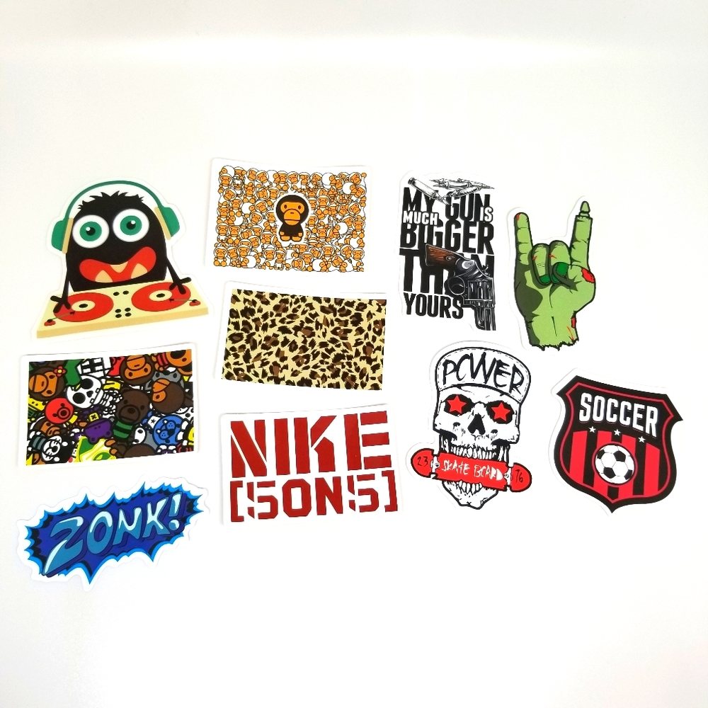 🔴10 VSCO waterproof vinyl stickers